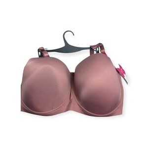 NWT Ashley Stewart cappuccino color Butterfly bra size 44H